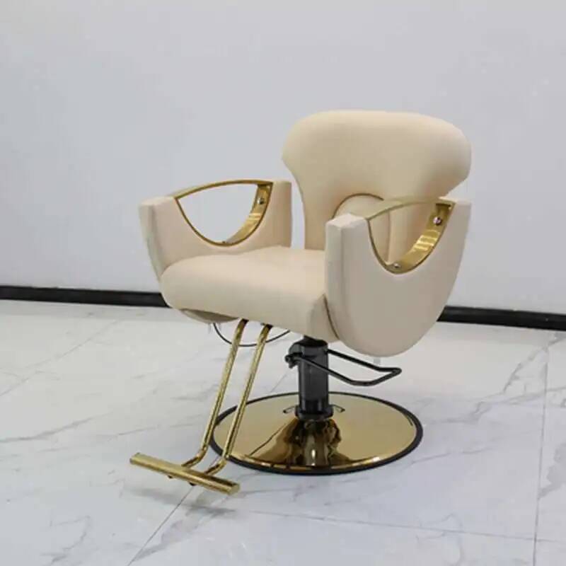 Beauty Makeup Chair - Komfortable Weiße Friseurstühle Schönheits- und Kosmetik-Frisierstühle