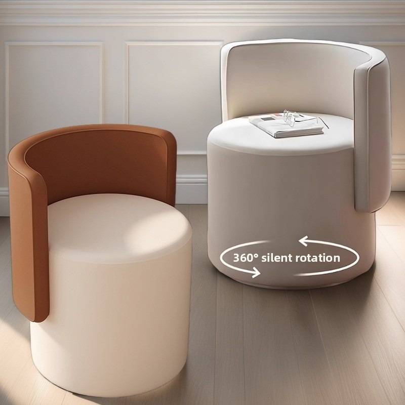 Beauty Makeup Chair - Premium Schminkhocker für Schlafzimmer, Einfacher Schminktischhocker