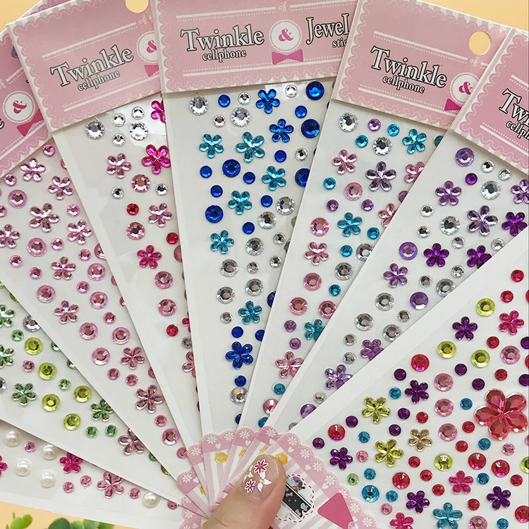 Beauty Gems Makeup - Kinder Aufkleber Spielzeug Gesicht Schmuck Kreative