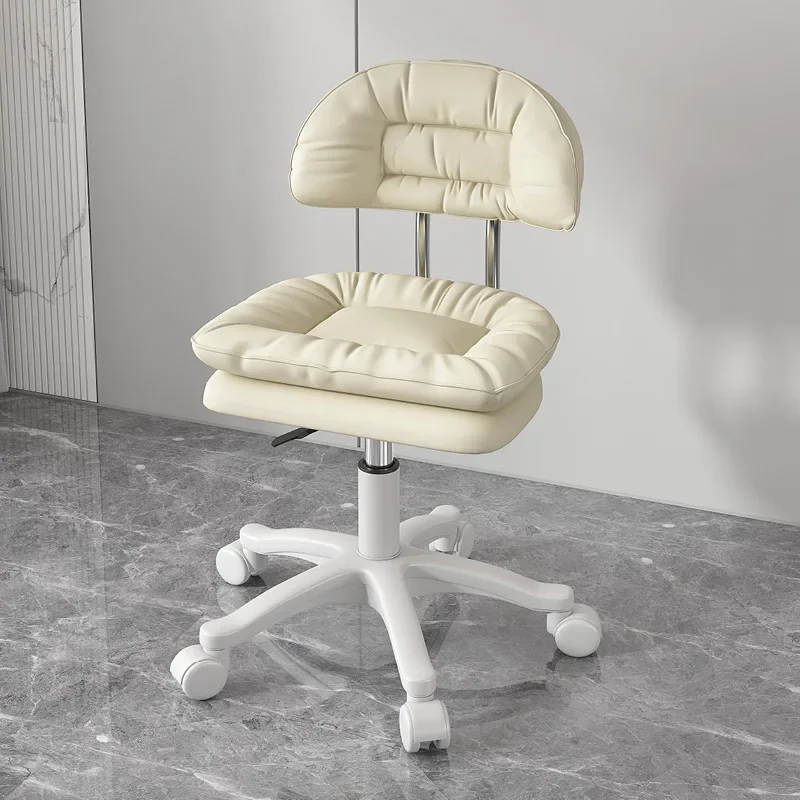 Beauty Makeup Chair - Make-up-Schönheits-Friseurstuhl, Salon-Drehstuhl, Friseur-Kosmetik-Sattelstuhl, Pediküre-Liegestuhl, Silla De