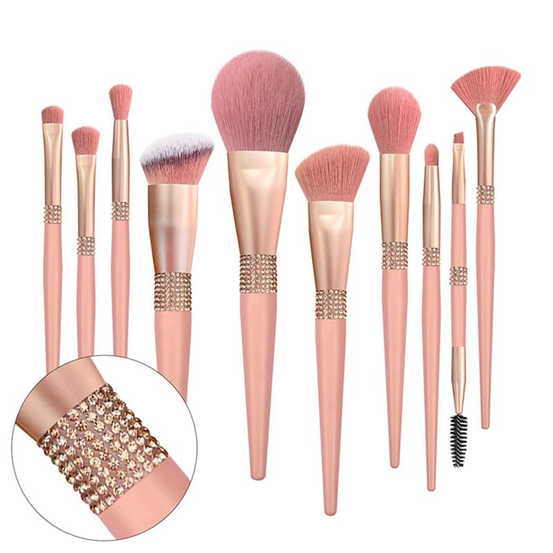 Beauty Makeup Filter - A38F 10Pcs Korallen Rot Brillante Make-Up
