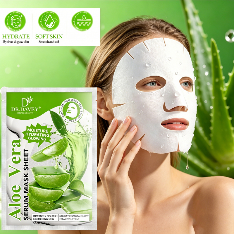Aloe Vera Serum Gesichtsmasken – Sheet Face Mask Pack Bewertung und Preis