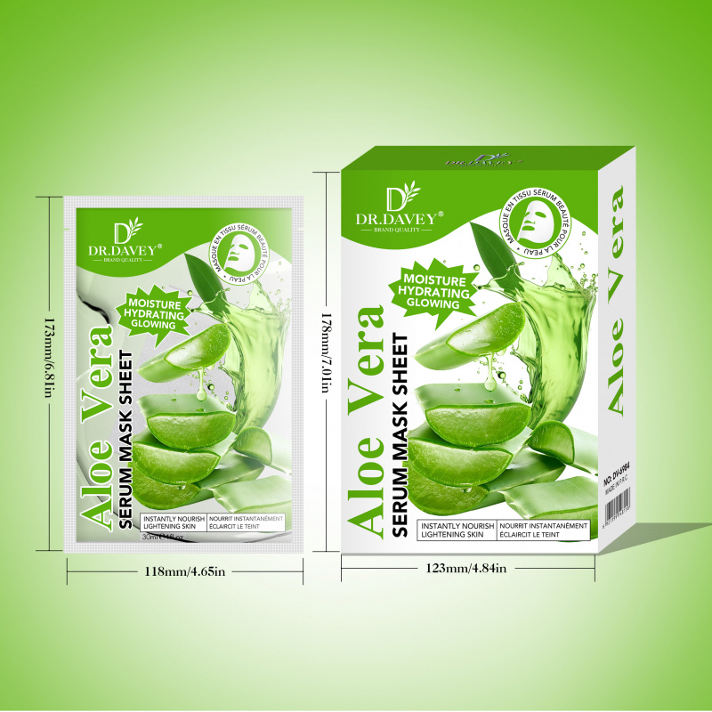 Aloe Vera Serum Gesichtsmasken – Sheet Face Mask Pack Bewertung und Preis