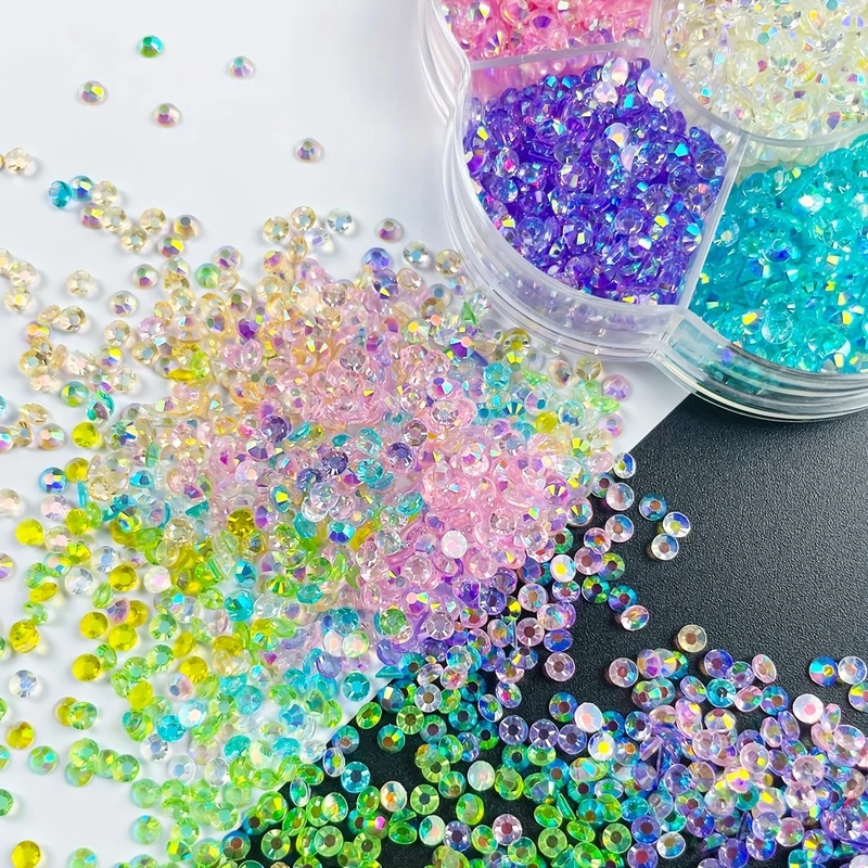 3920 Stück AB-Harz Flache Stra – Beauty Gems Makeup Bewertung und Preis