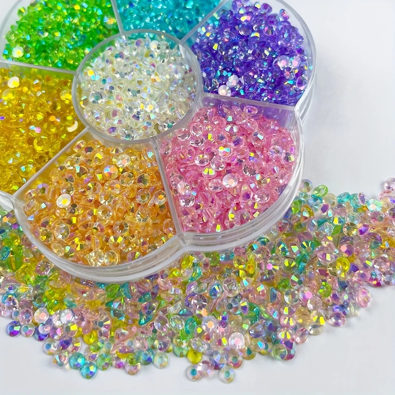 3920 Stück AB-Harz Flache Stra – Beauty Gems Makeup Bewertung und Preis