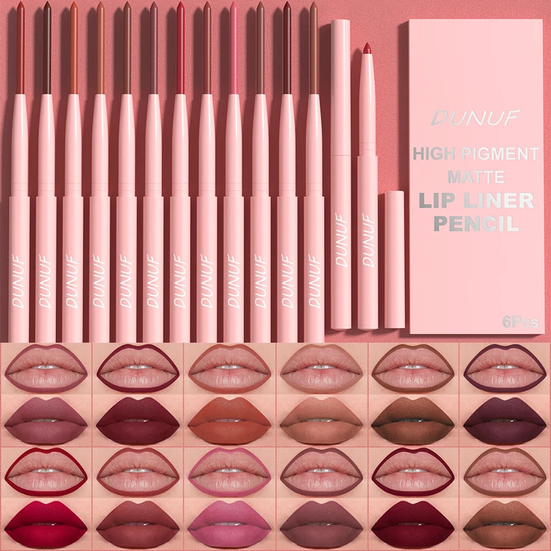 6 Stück/Set Lipliner-Stift-Set – X Beauty Makeup Bewertung und Preis