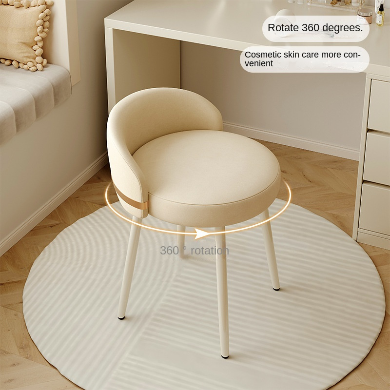 Modischer cremefarbener Racing – Beauty Makeup Chair Bewertung und Preis
