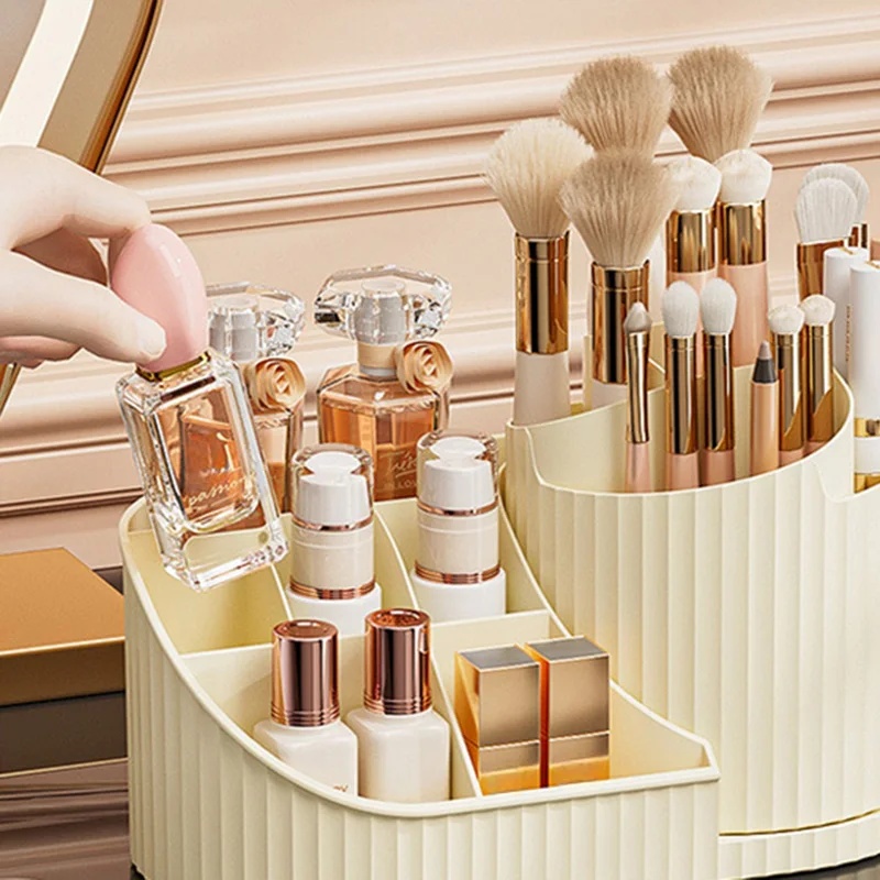 360 Grad drehbarer Kosmetik-Or – Beauty Kiss Makeup Bewertung und Preis