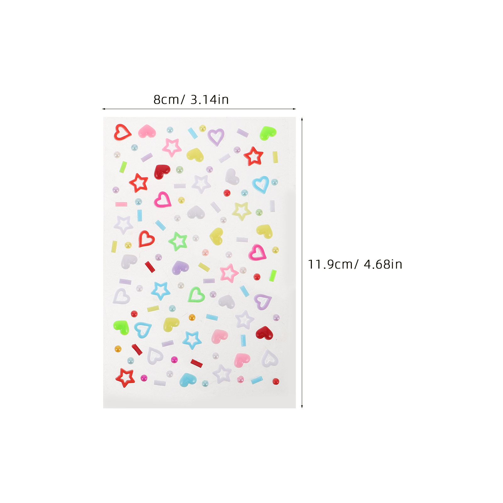 10 Blatt Gesichts-Strass-Aufkl – Makeup And Beauty Bewertung und Preis
