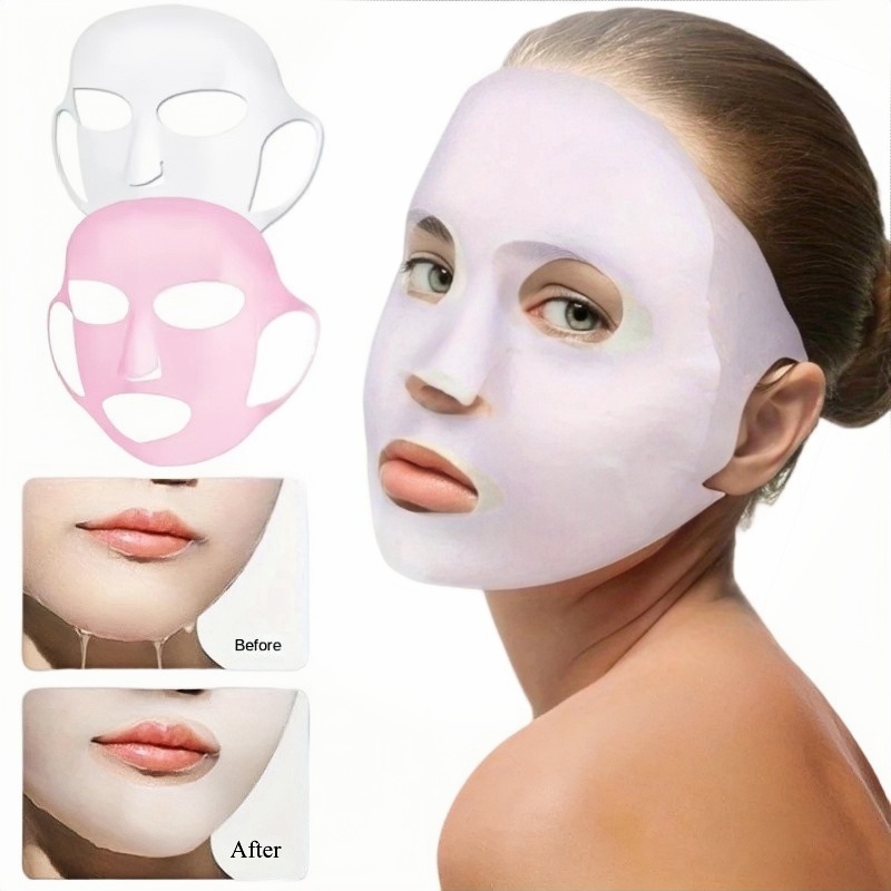 1/2PCS 3D Wiederverwendbare Fa – Sheet Face Mask Pack Bewertung und Preis
